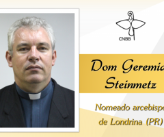 Papa Francisco nomeia dom Geremias Steinmetz como novo arcebispo de Londrina (PR)